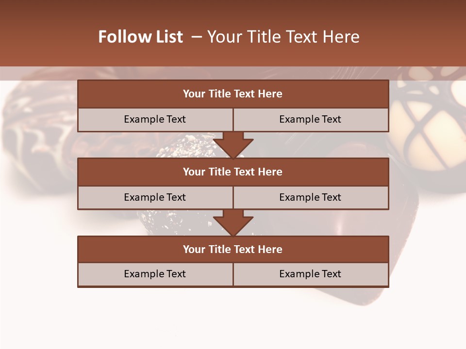 Milk Sweets Dessert PowerPoint Template