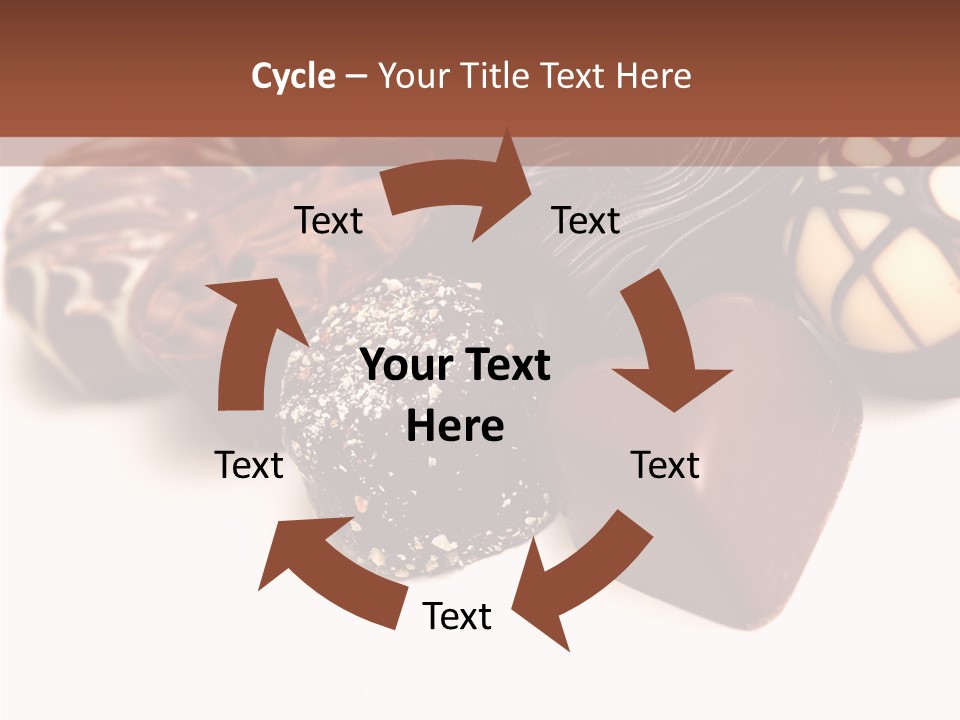Milk Sweets Dessert PowerPoint Template