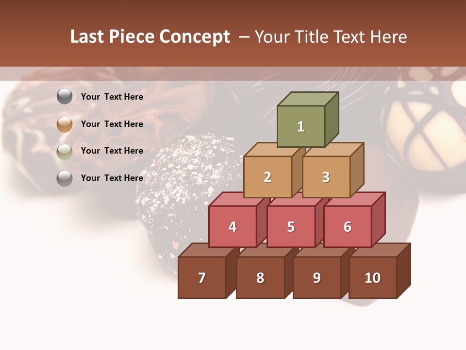 Milk Sweets Dessert PowerPoint Template