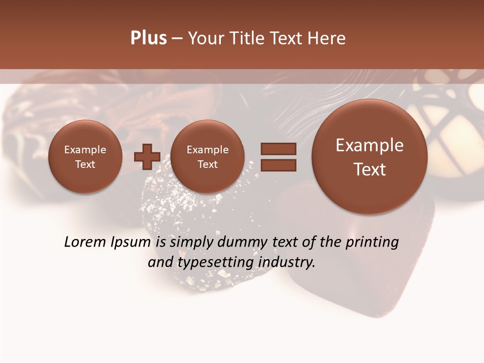 Milk Sweets Dessert PowerPoint Template