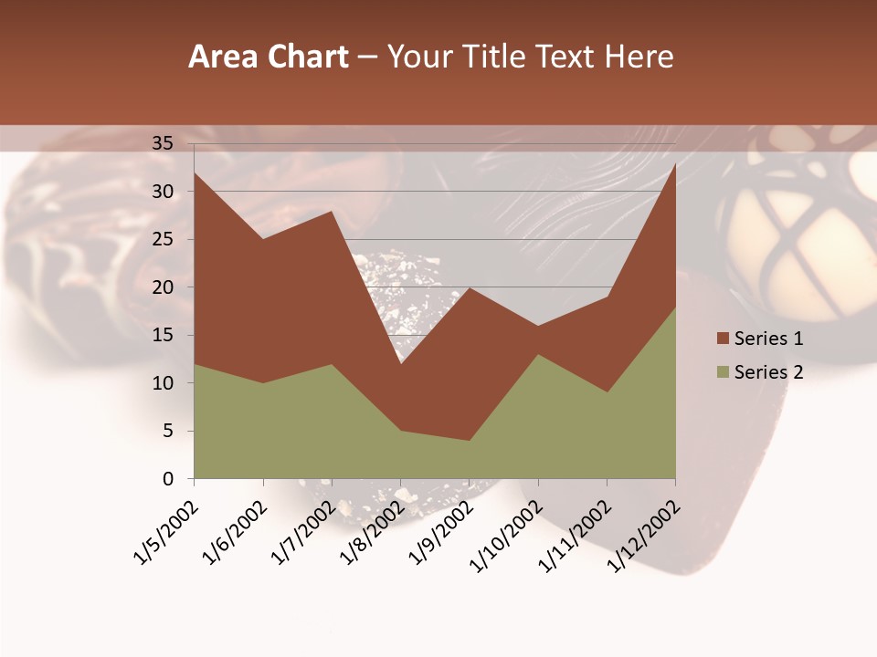 Milk Sweets Dessert PowerPoint Template