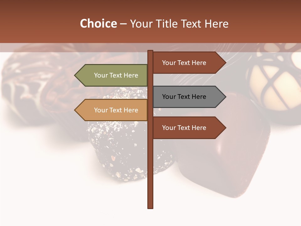 Milk Sweets Dessert PowerPoint Template