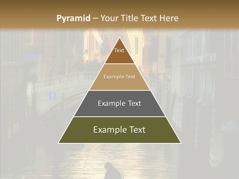 Water Favorite Venice PowerPoint Template