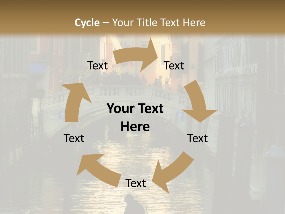 Water Favorite Venice PowerPoint Template
