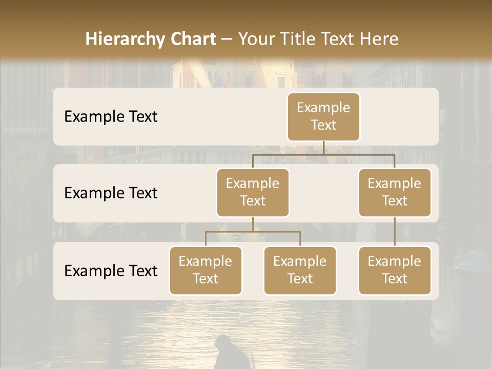 Water Favorite Venice PowerPoint Template