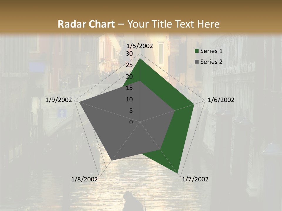 Water Favorite Venice PowerPoint Template