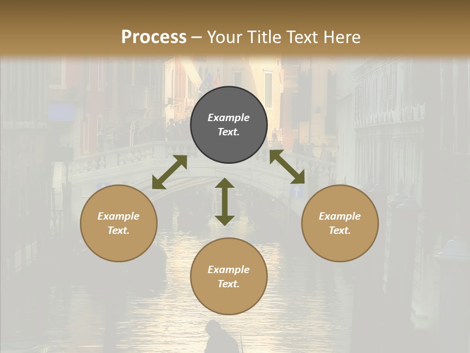 Water Favorite Venice PowerPoint Template