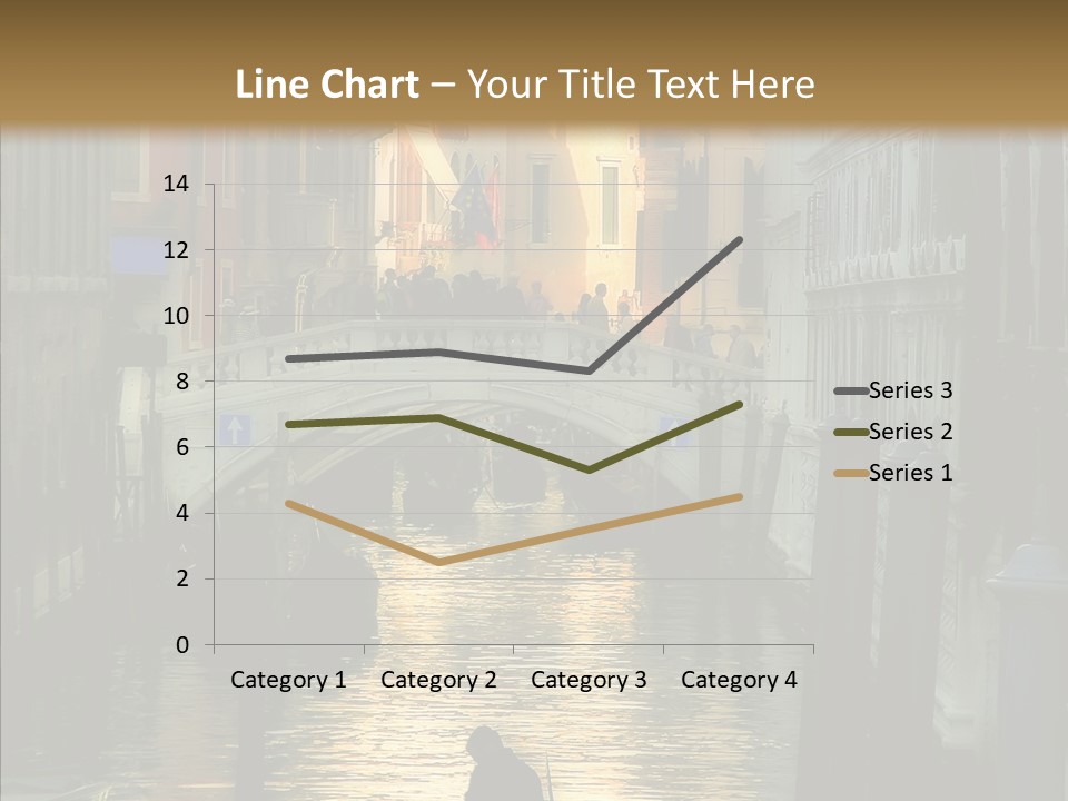 Water Favorite Venice PowerPoint Template