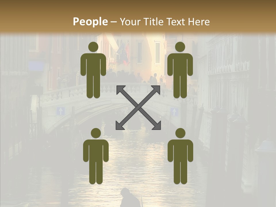 Water Favorite Venice PowerPoint Template