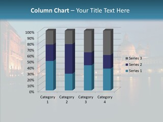 Clouds River Dusk PowerPoint Template