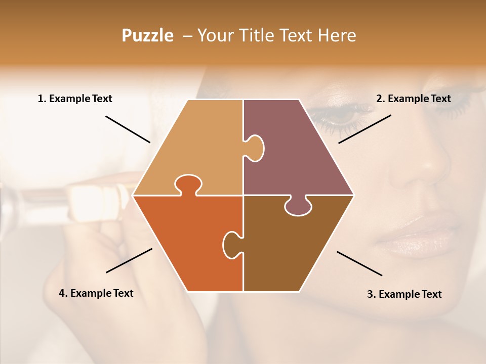 Rejuvenation Fingers Nails PowerPoint Template