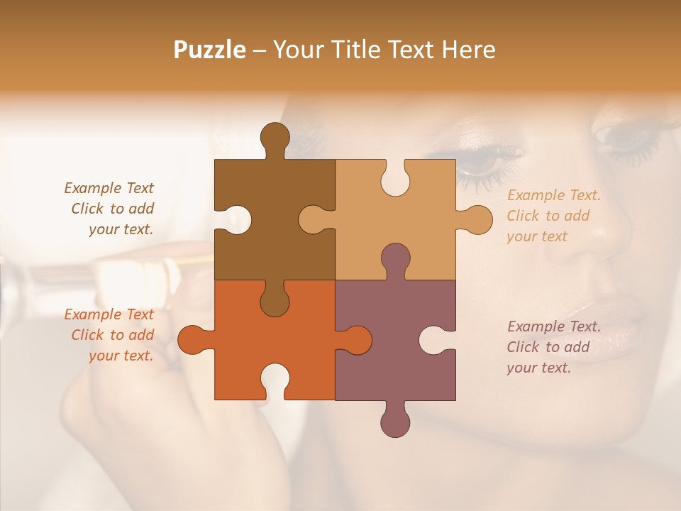 Rejuvenation Fingers Nails PowerPoint Template