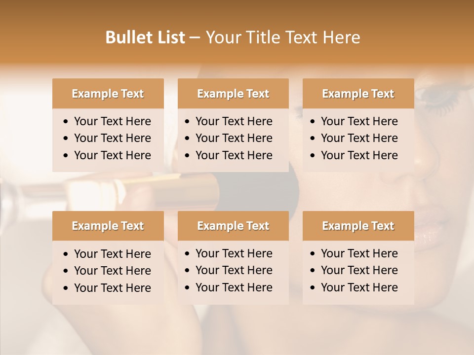 Rejuvenation Fingers Nails PowerPoint Template