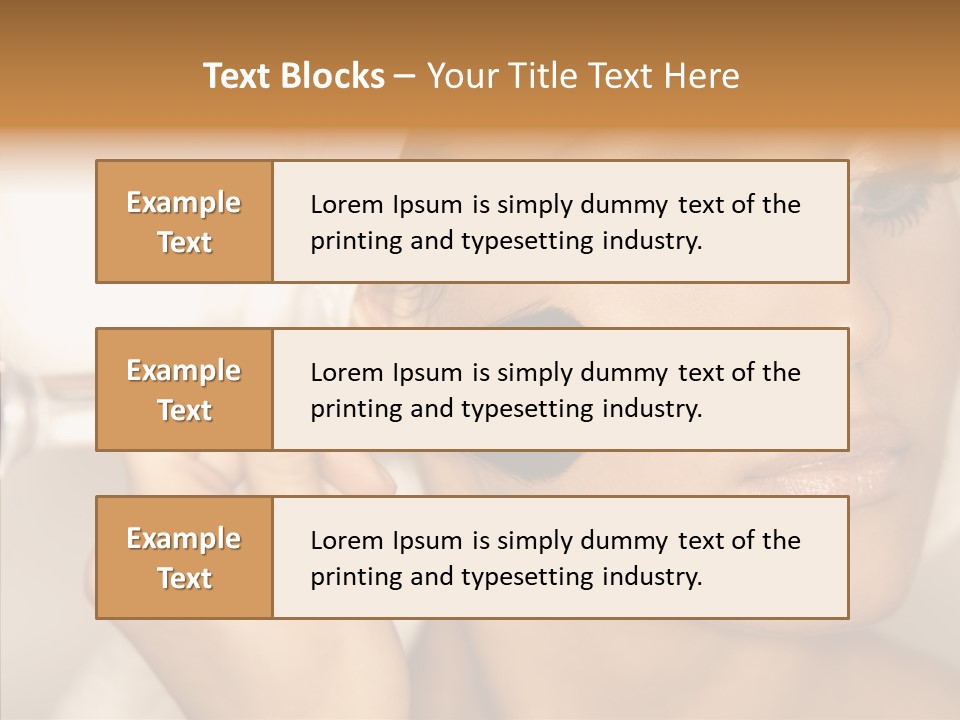 Rejuvenation Fingers Nails PowerPoint Template