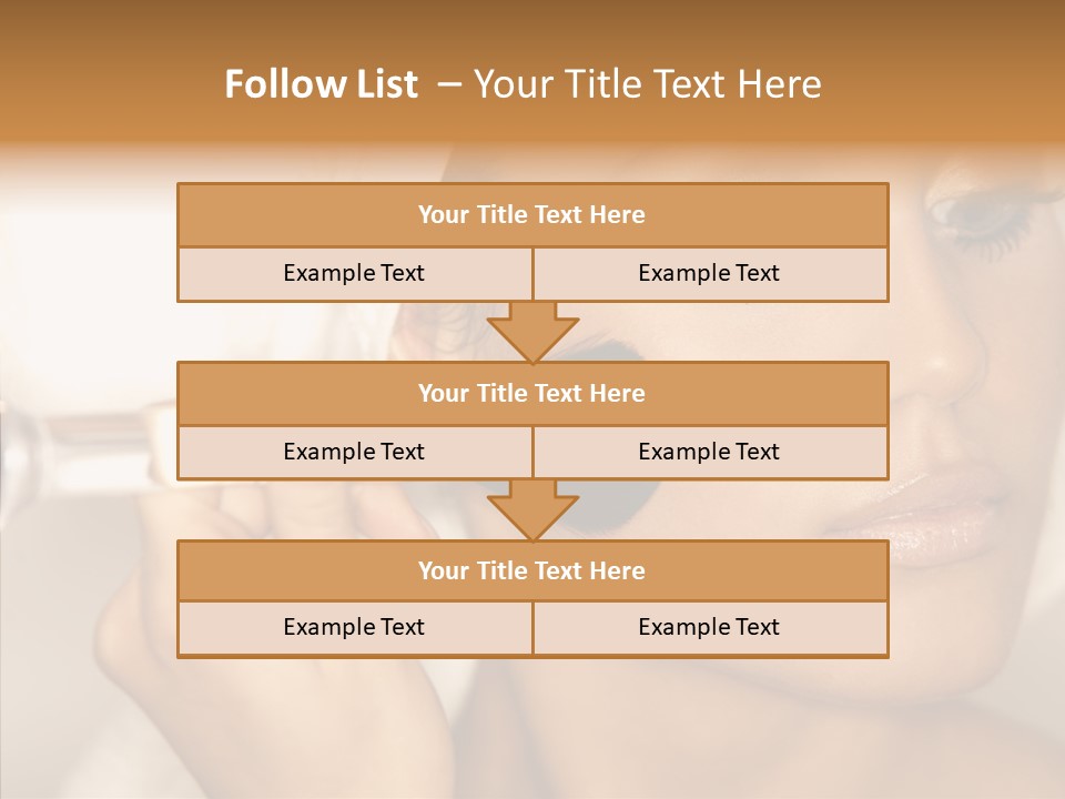 Rejuvenation Fingers Nails PowerPoint Template