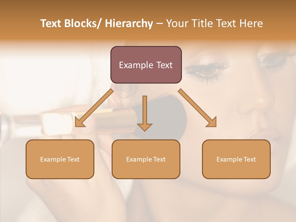 Rejuvenation Fingers Nails PowerPoint Template