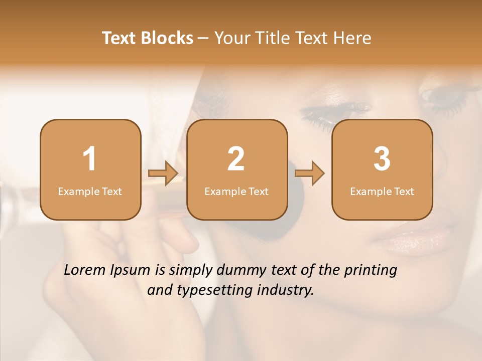 Rejuvenation Fingers Nails PowerPoint Template