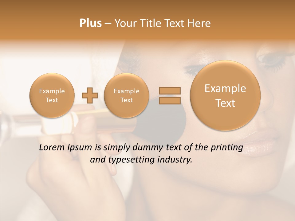 Rejuvenation Fingers Nails PowerPoint Template