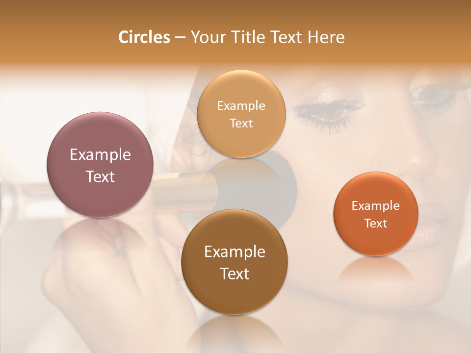 Rejuvenation Fingers Nails PowerPoint Template