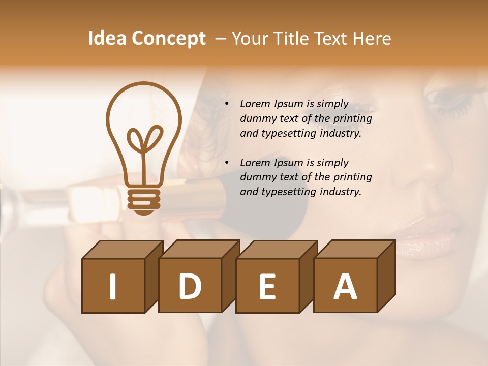 Rejuvenation Fingers Nails PowerPoint Template