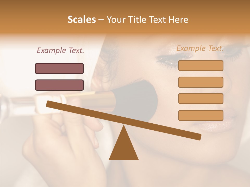 Rejuvenation Fingers Nails PowerPoint Template