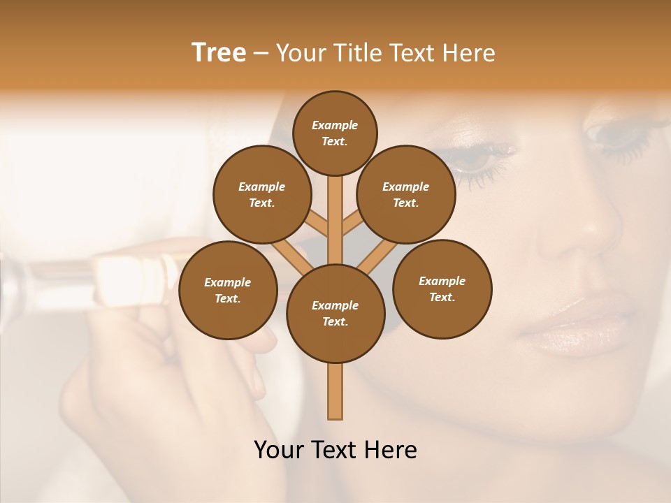 Rejuvenation Fingers Nails PowerPoint Template