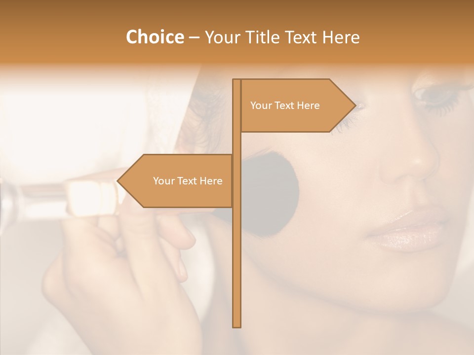 Rejuvenation Fingers Nails PowerPoint Template