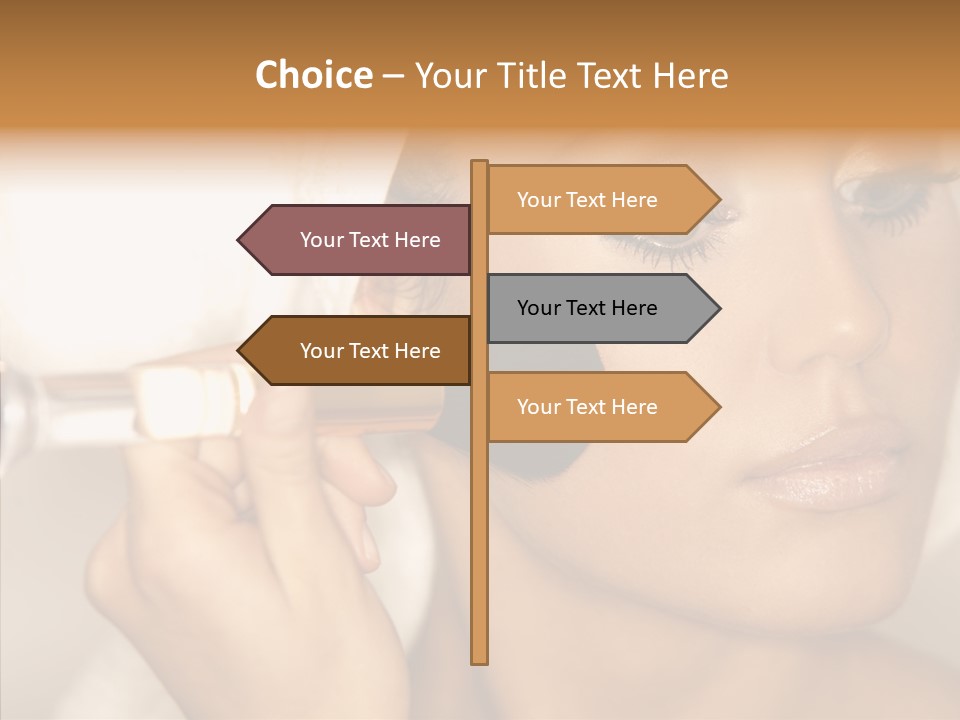 Rejuvenation Fingers Nails PowerPoint Template