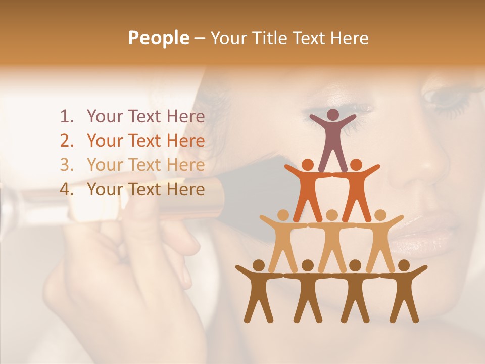 Rejuvenation Fingers Nails PowerPoint Template