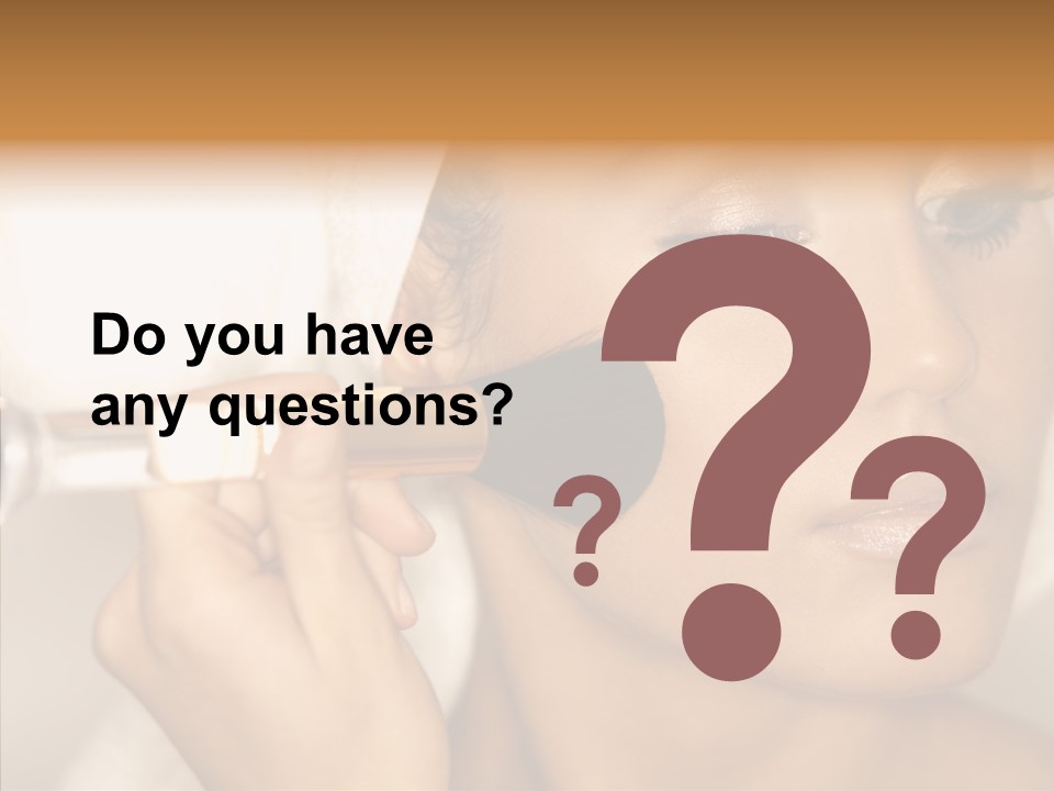 Rejuvenation Fingers Nails PowerPoint Template