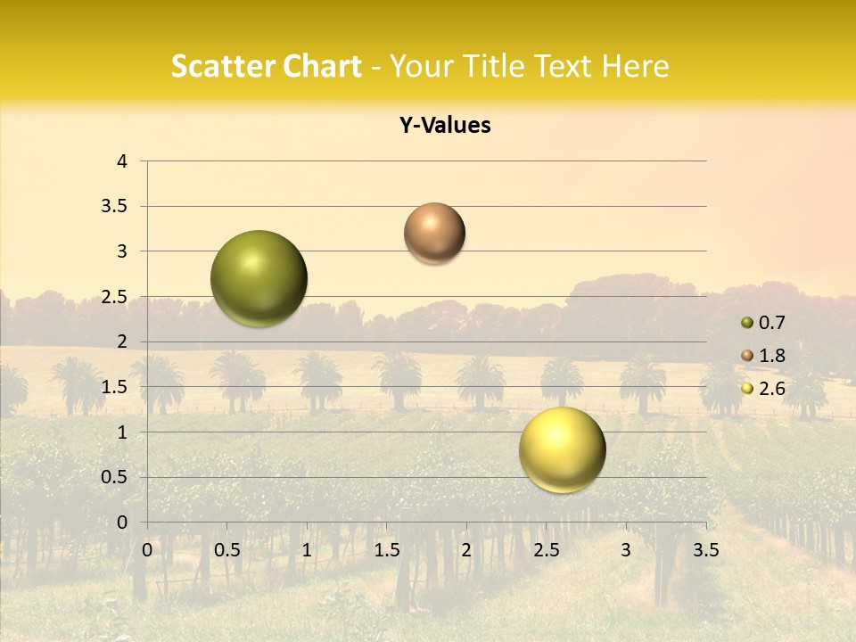 Tourism Blue Barossa PowerPoint Template