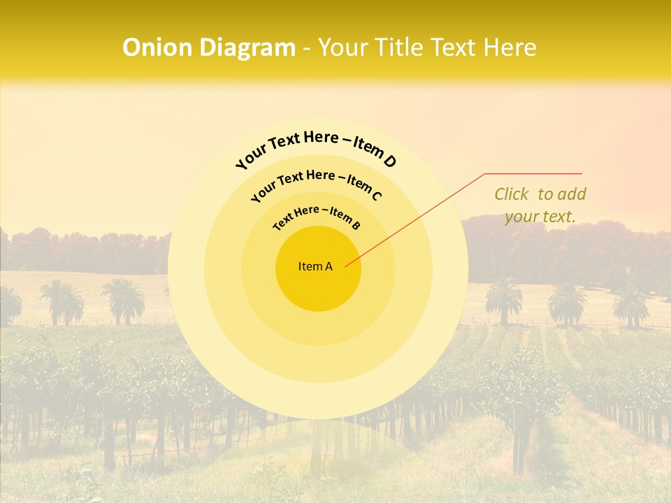 Tourism Blue Barossa PowerPoint Template