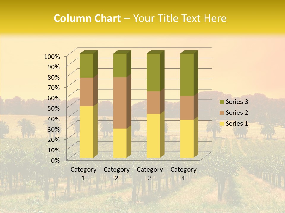 Tourism Blue Barossa PowerPoint Template