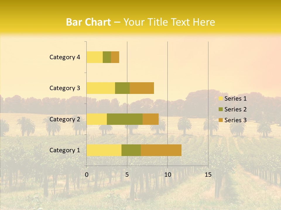 Tourism Blue Barossa PowerPoint Template