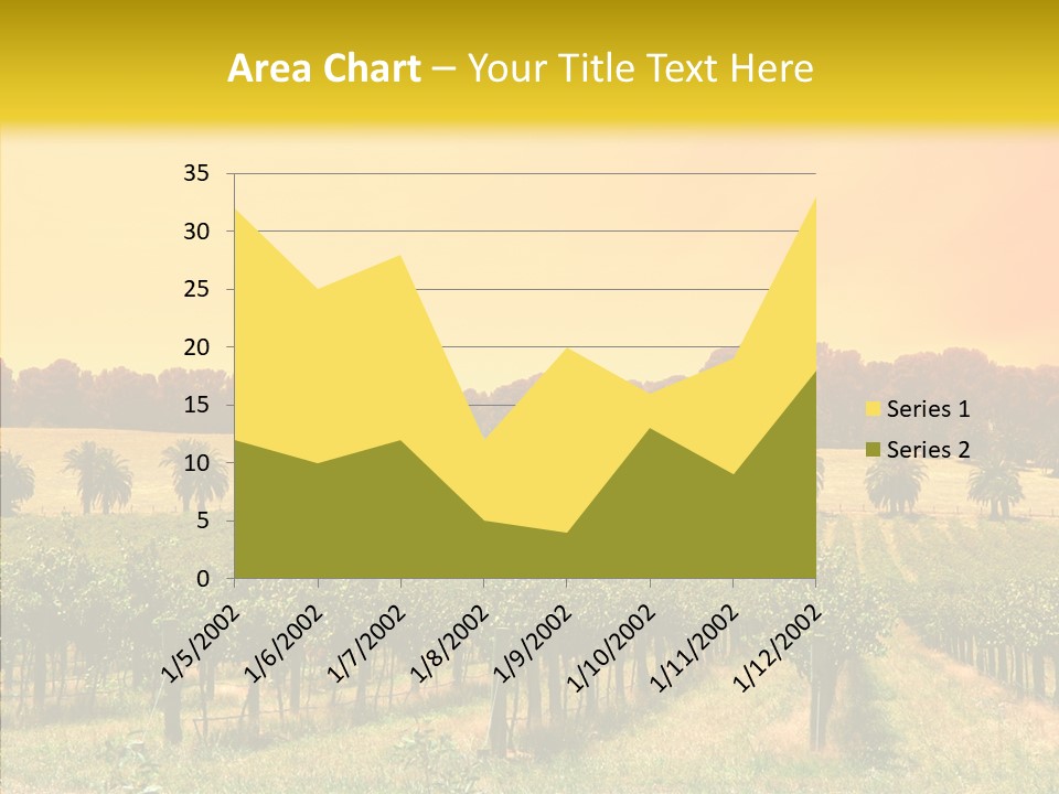 Tourism Blue Barossa PowerPoint Template