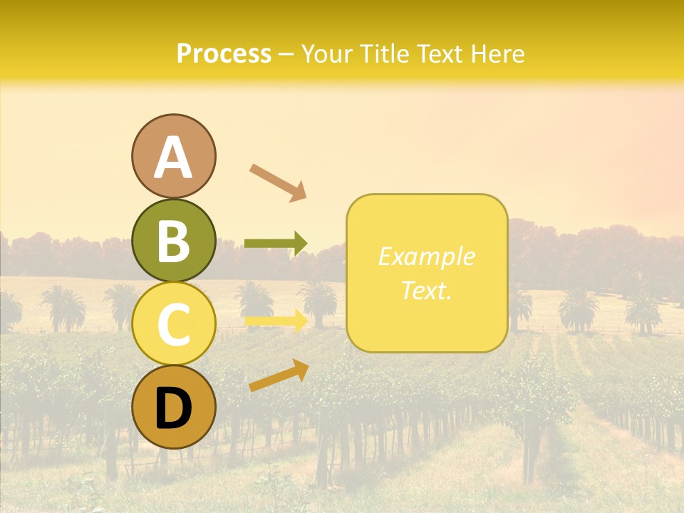 Tourism Blue Barossa PowerPoint Template