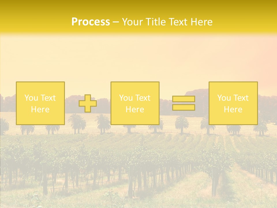 Tourism Blue Barossa PowerPoint Template