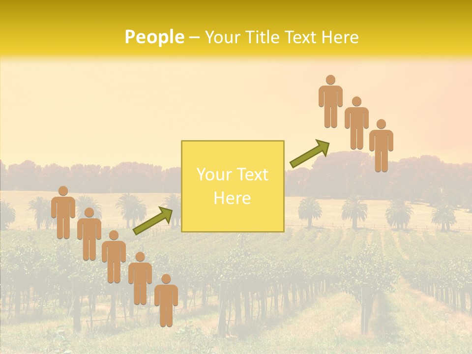 Tourism Blue Barossa PowerPoint Template