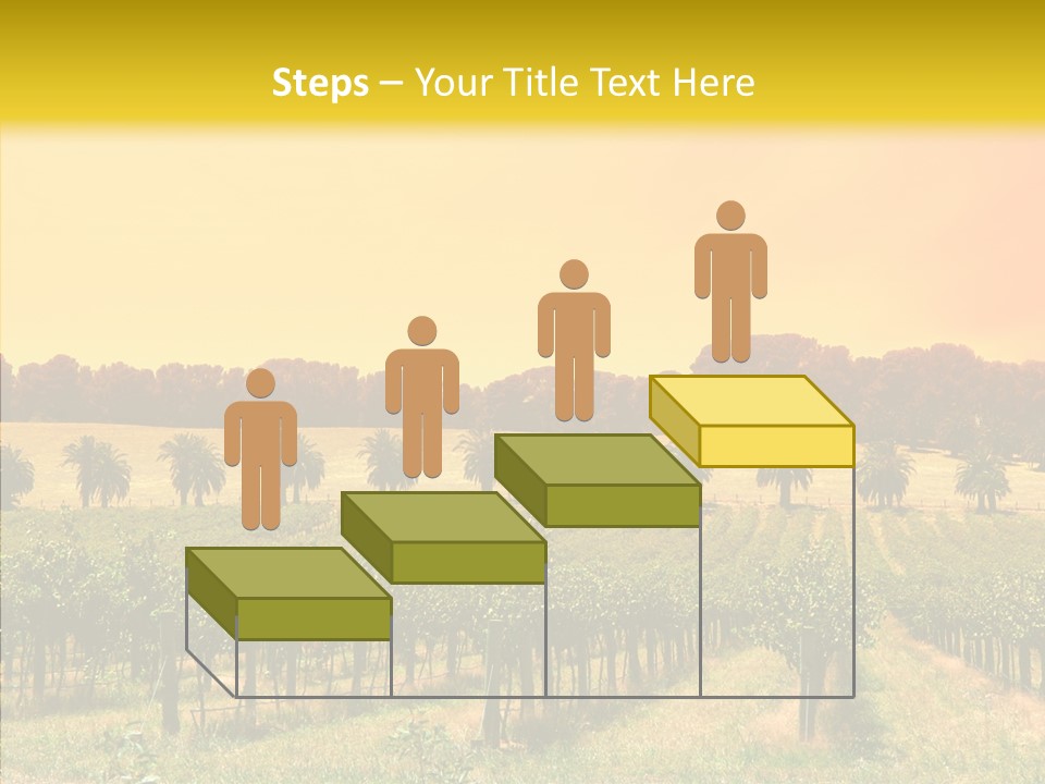 Tourism Blue Barossa PowerPoint Template