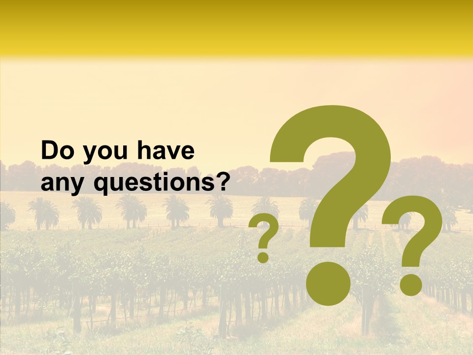 Tourism Blue Barossa PowerPoint Template