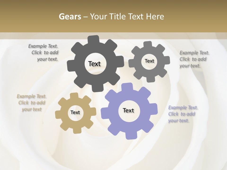 Hobby Flower Garden PowerPoint Template