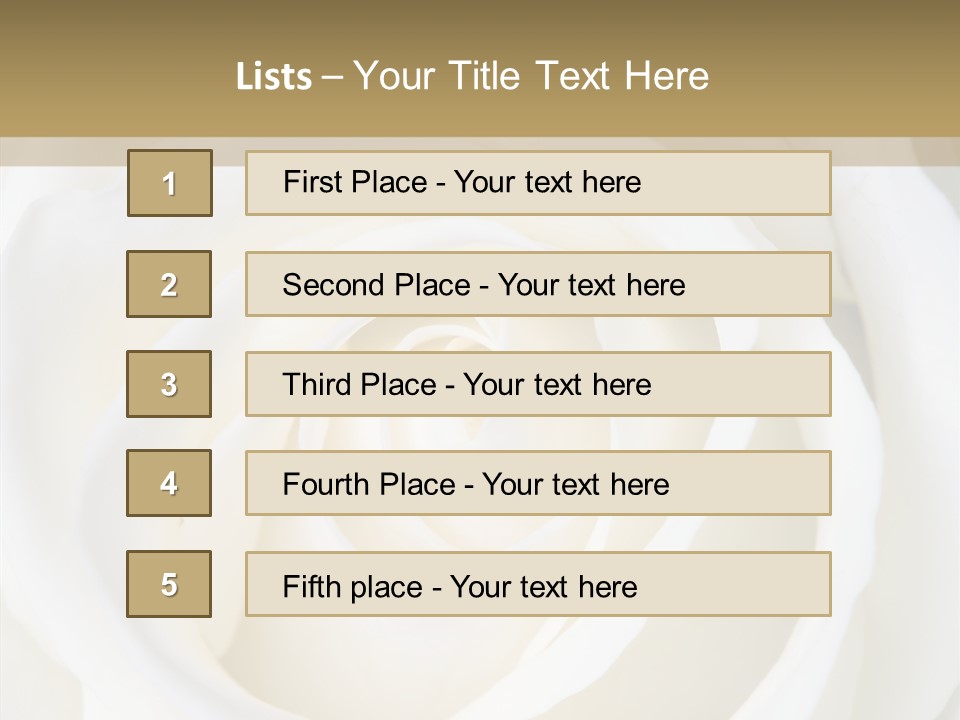 Hobby Flower Garden PowerPoint Template