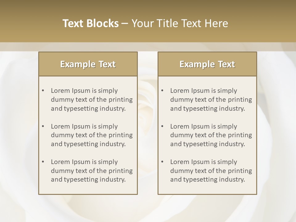 Hobby Flower Garden PowerPoint Template