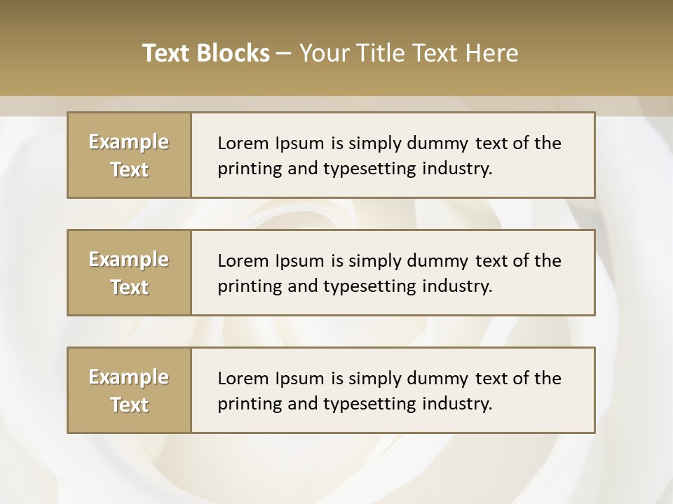 Hobby Flower Garden PowerPoint Template