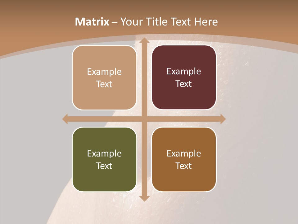 Anonymous Skin Care Wet PowerPoint Template