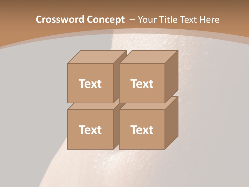 Anonymous Skin Care Wet PowerPoint Template