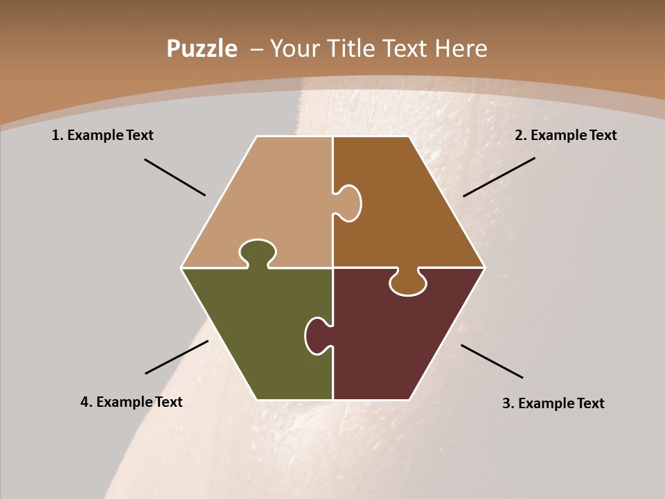 Anonymous Skin Care Wet PowerPoint Template