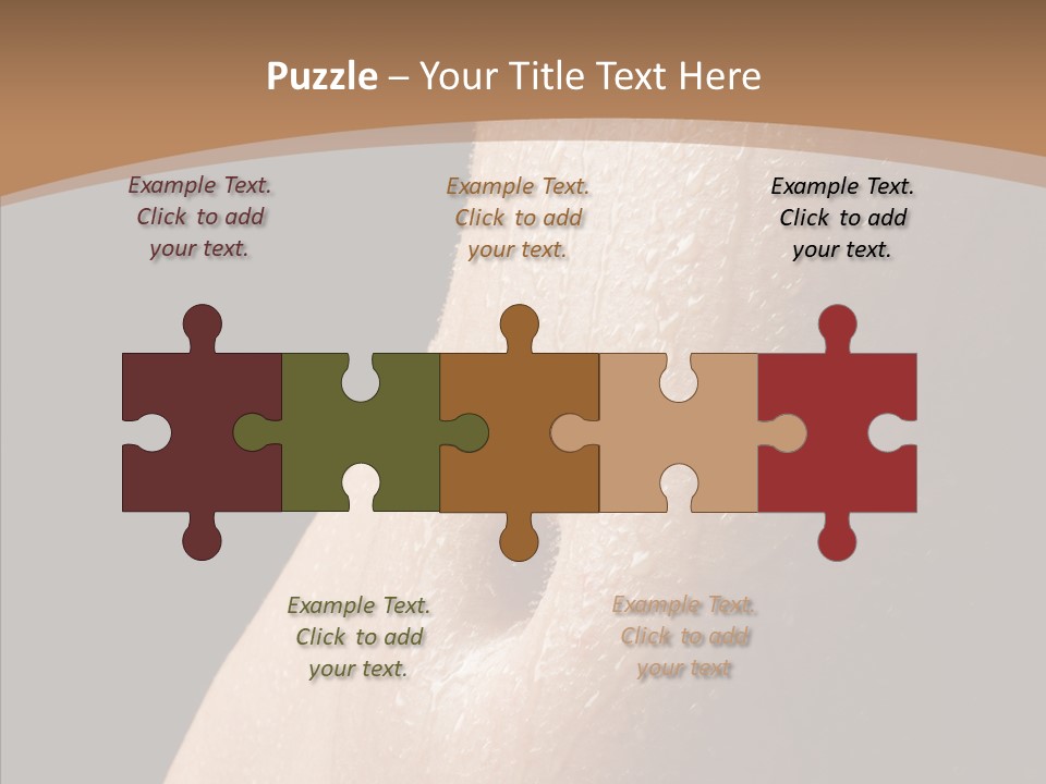 Anonymous Skin Care Wet PowerPoint Template