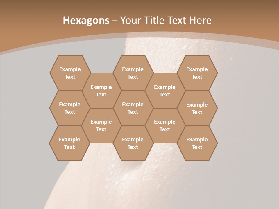 Anonymous Skin Care Wet PowerPoint Template