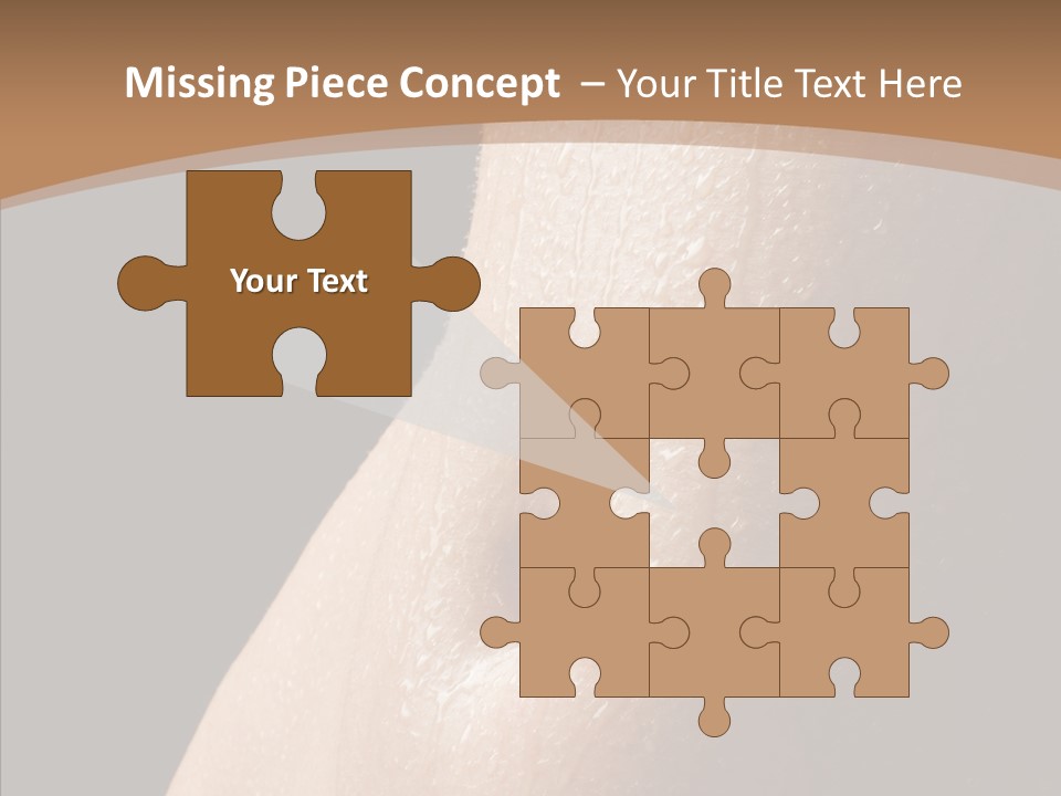 Anonymous Skin Care Wet PowerPoint Template